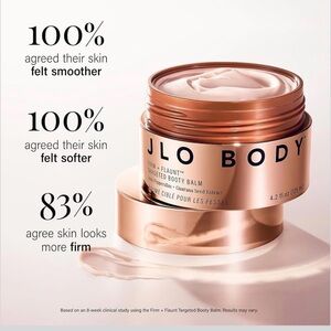 JLo Beauty Firm + Flaunt Booty Balm Set of 2 | New